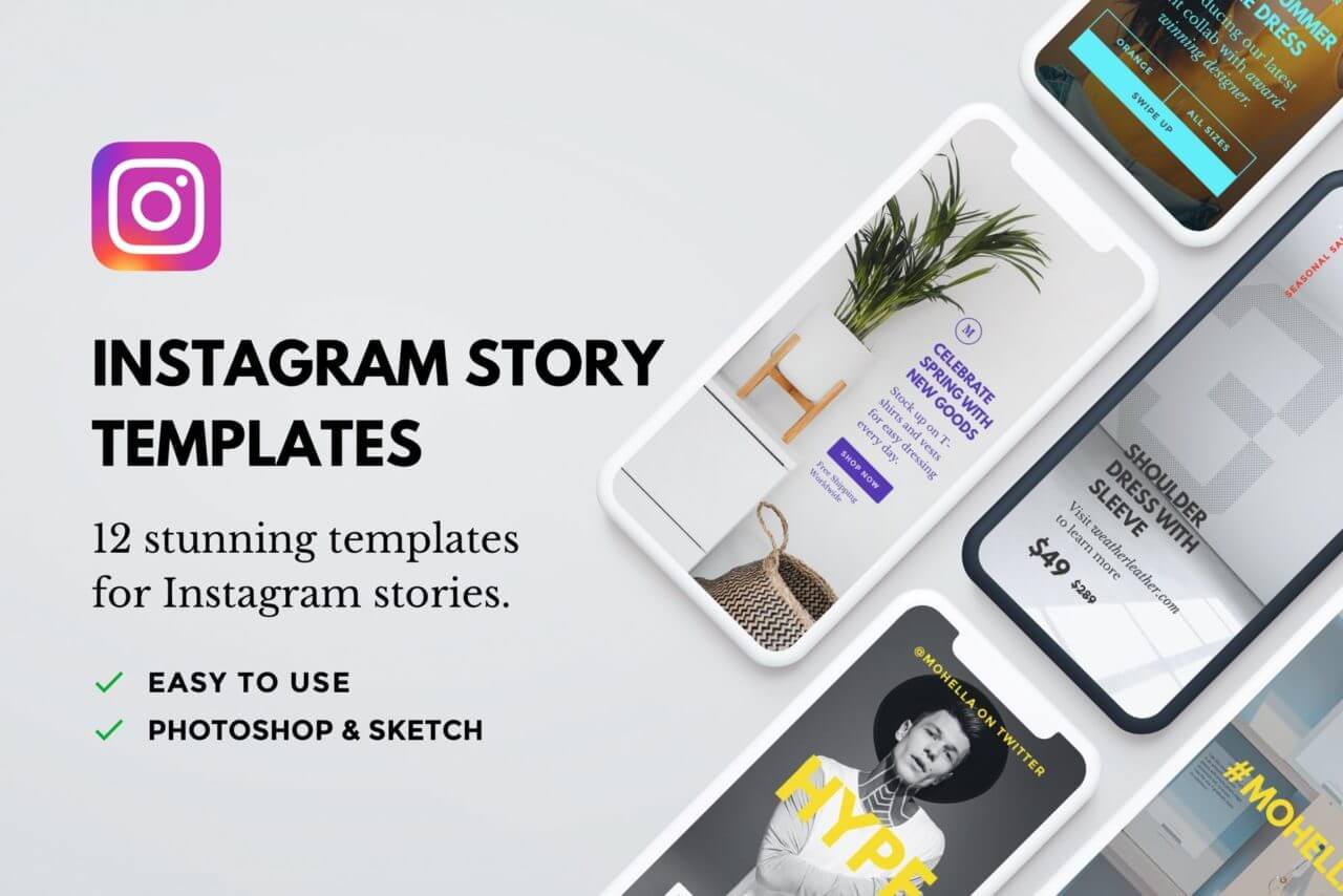 Instagram story templates