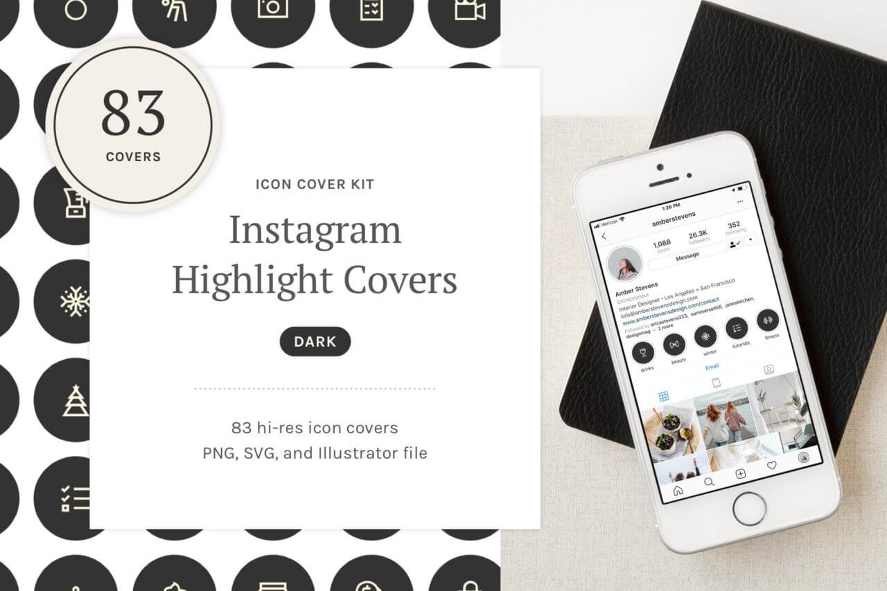 Instagram highlight covers